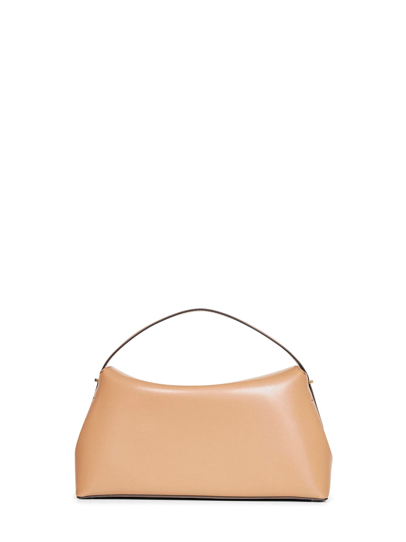 Toteme Top Handle Bag — Camel Leather