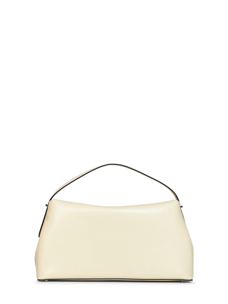 Toteme Top Handle Bag — Beige Lambskin