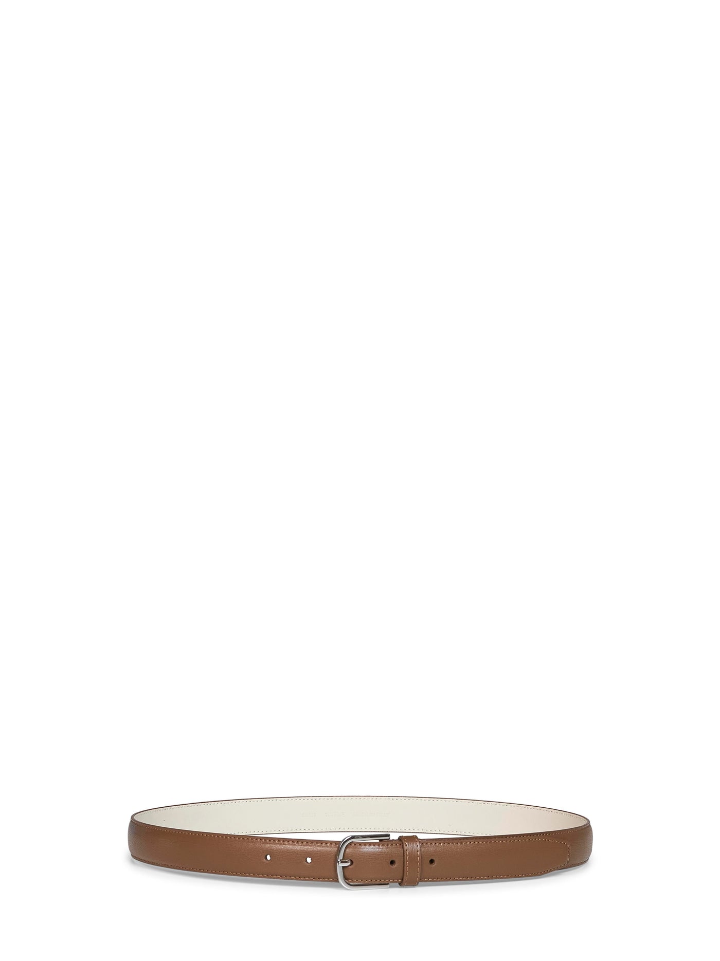 Toteme Calf Leather Belt — Brown