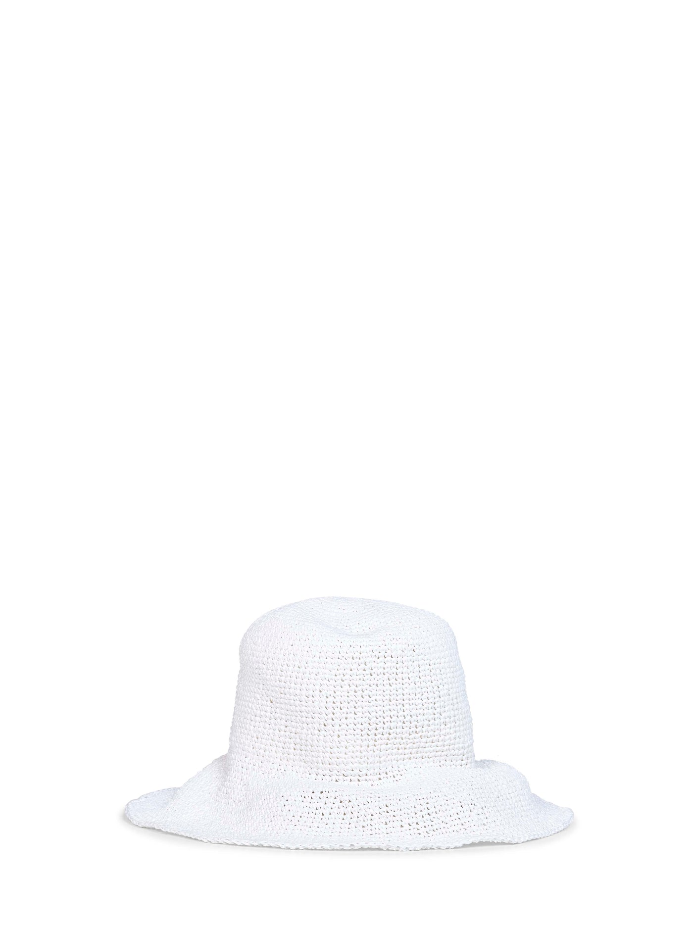 Toteme 253wsh0027fb0489-047 Handwoven Paper Straw Bucket Hat — White