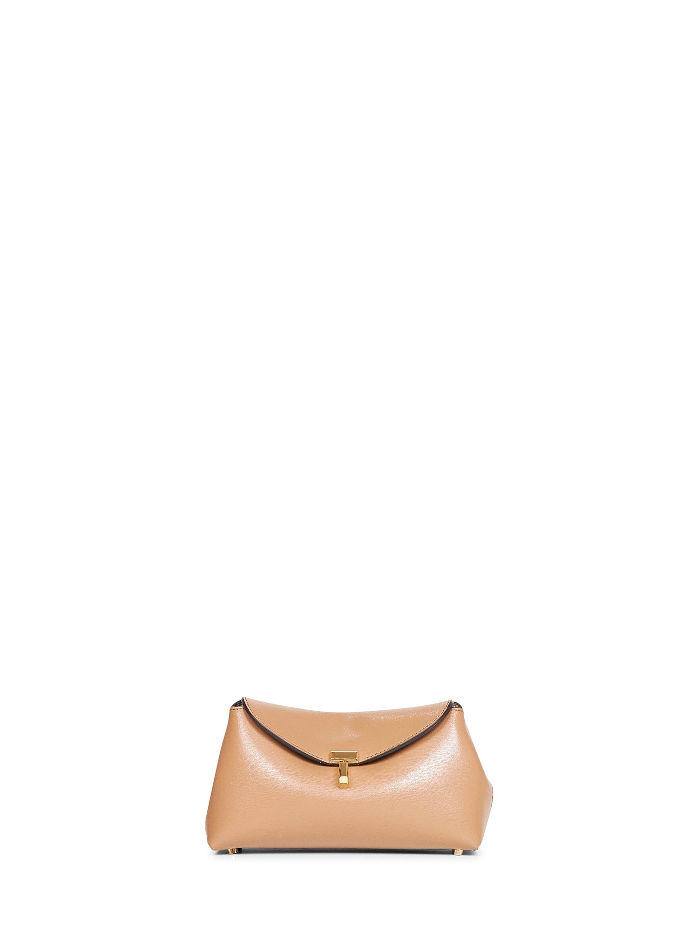 Toteme Clutch — Camel Calf Leather