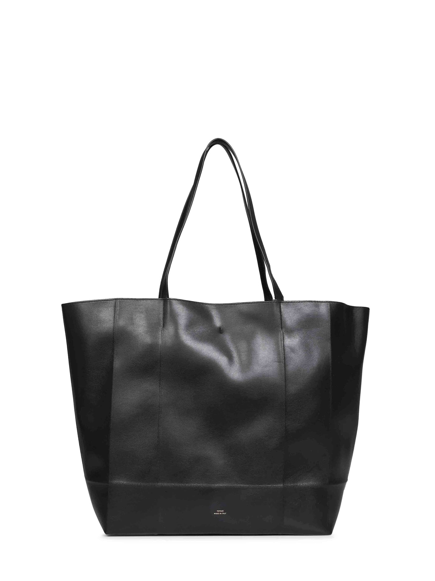 Toteme Tote Bag — Black Calf Leather