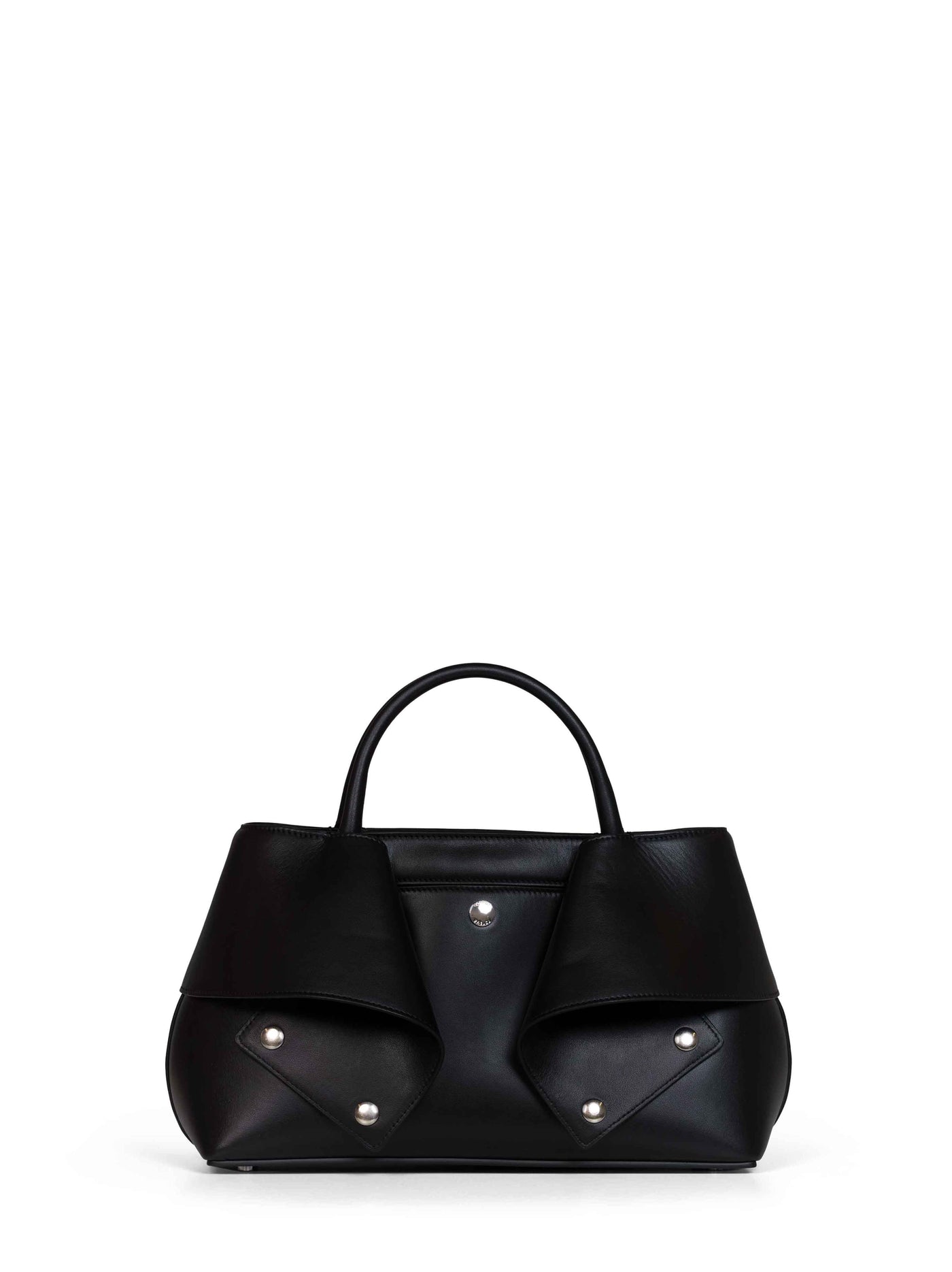 Toteme Mercer Shoulder Bag — Black Cow Leather