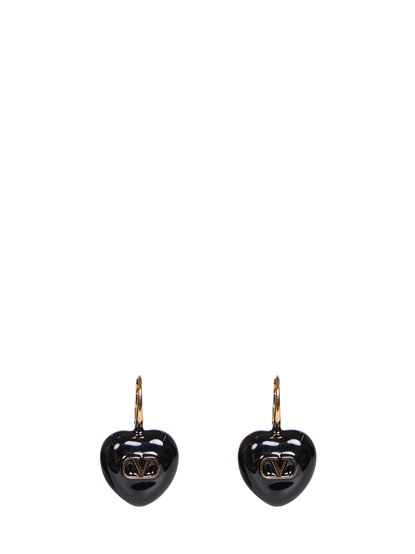 Valentino Garavani Earrings — Black Other Materials