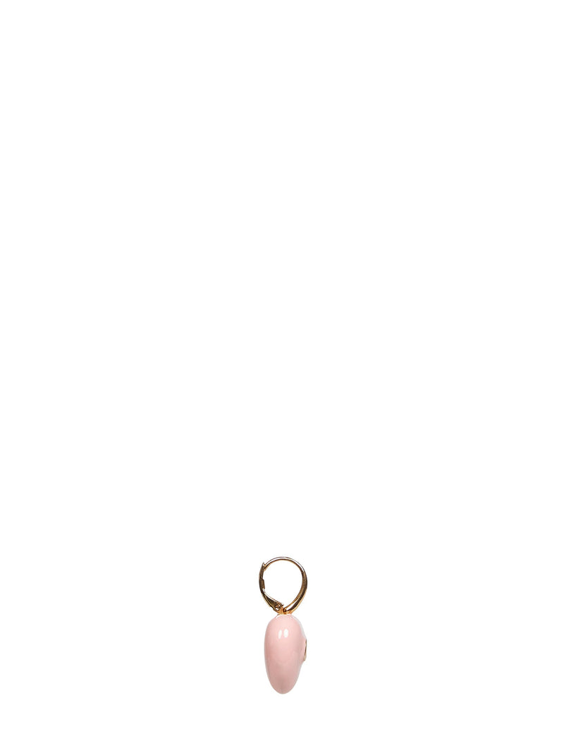 Valentino Garavani Coeur Royal Earrings — Pink Other Materials