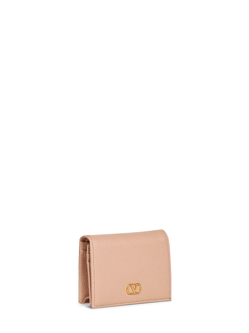 Valentino Garavani Wallet — Pink Calf Leather & Purses