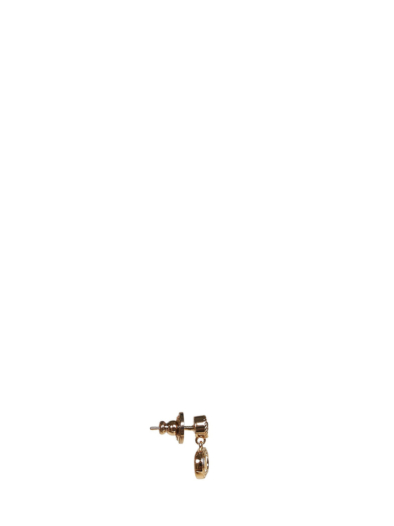 Valentino Garavani Ovalette Earrings — Gold Brass