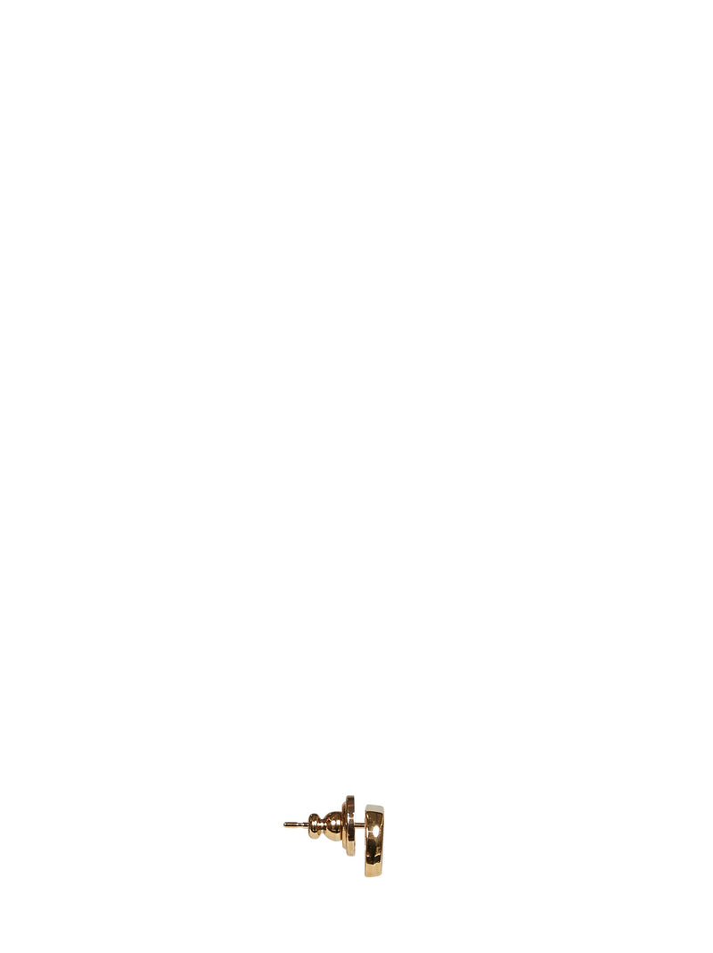 Valentino Garavani Vlogo Earrings — Gold Brass