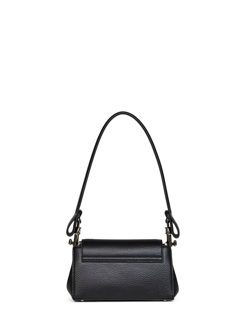 Vivienne Westwood Hazel Shoulder Bag — Black Polyethylene