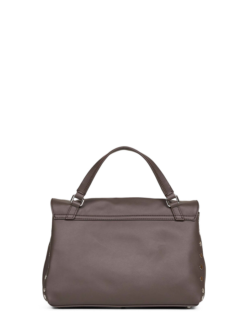 Zanellato Postina Top Handle Bag — Brown Bovine Leather (top Grain)