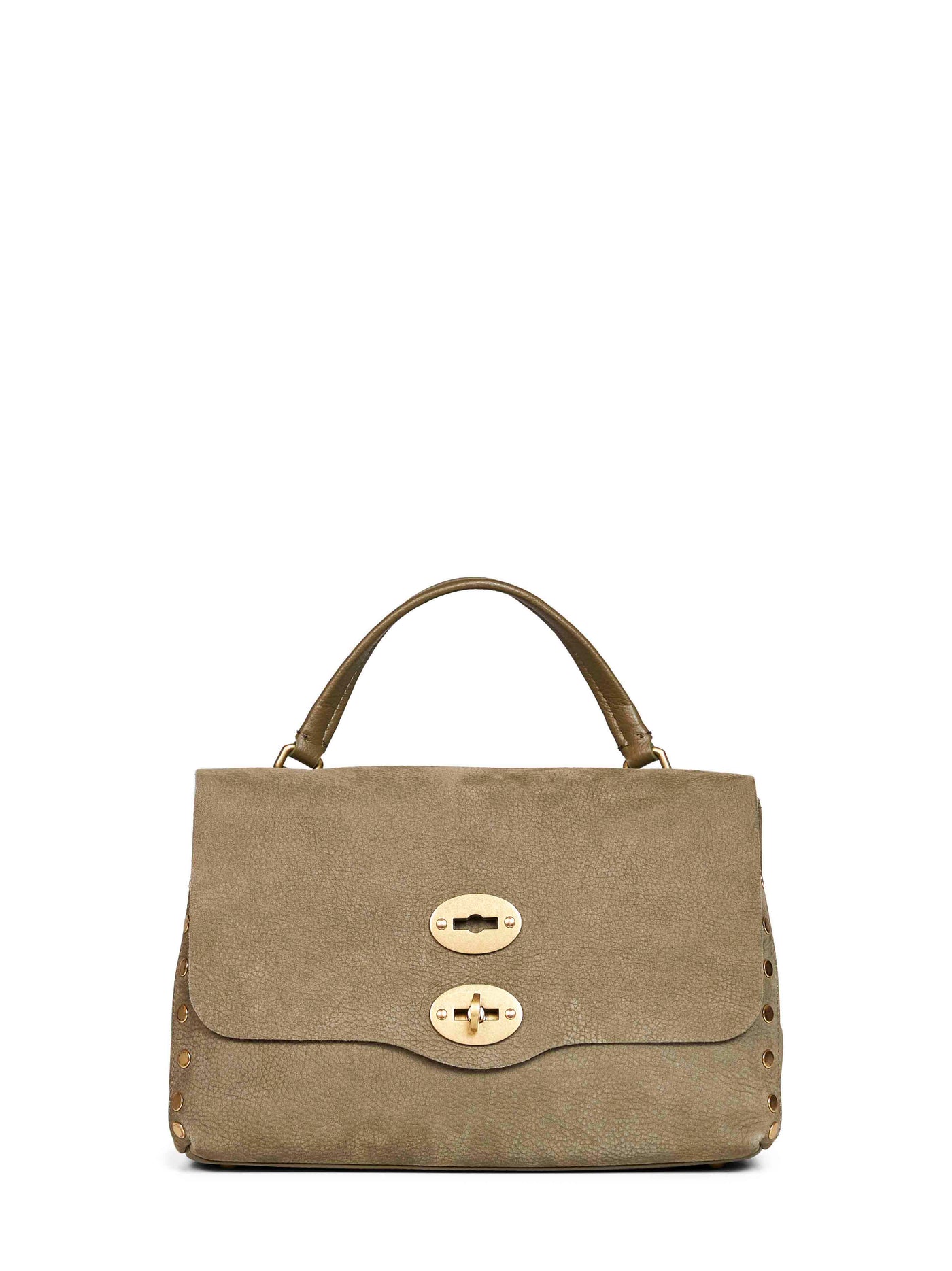 Zanellato Postina Shoulder Bag — Green Bovine Leather Hand