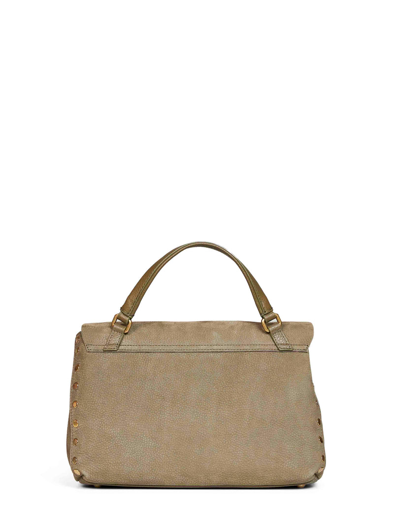 Zanellato Postina Shoulder Bag — Green Bovine Leather Hand