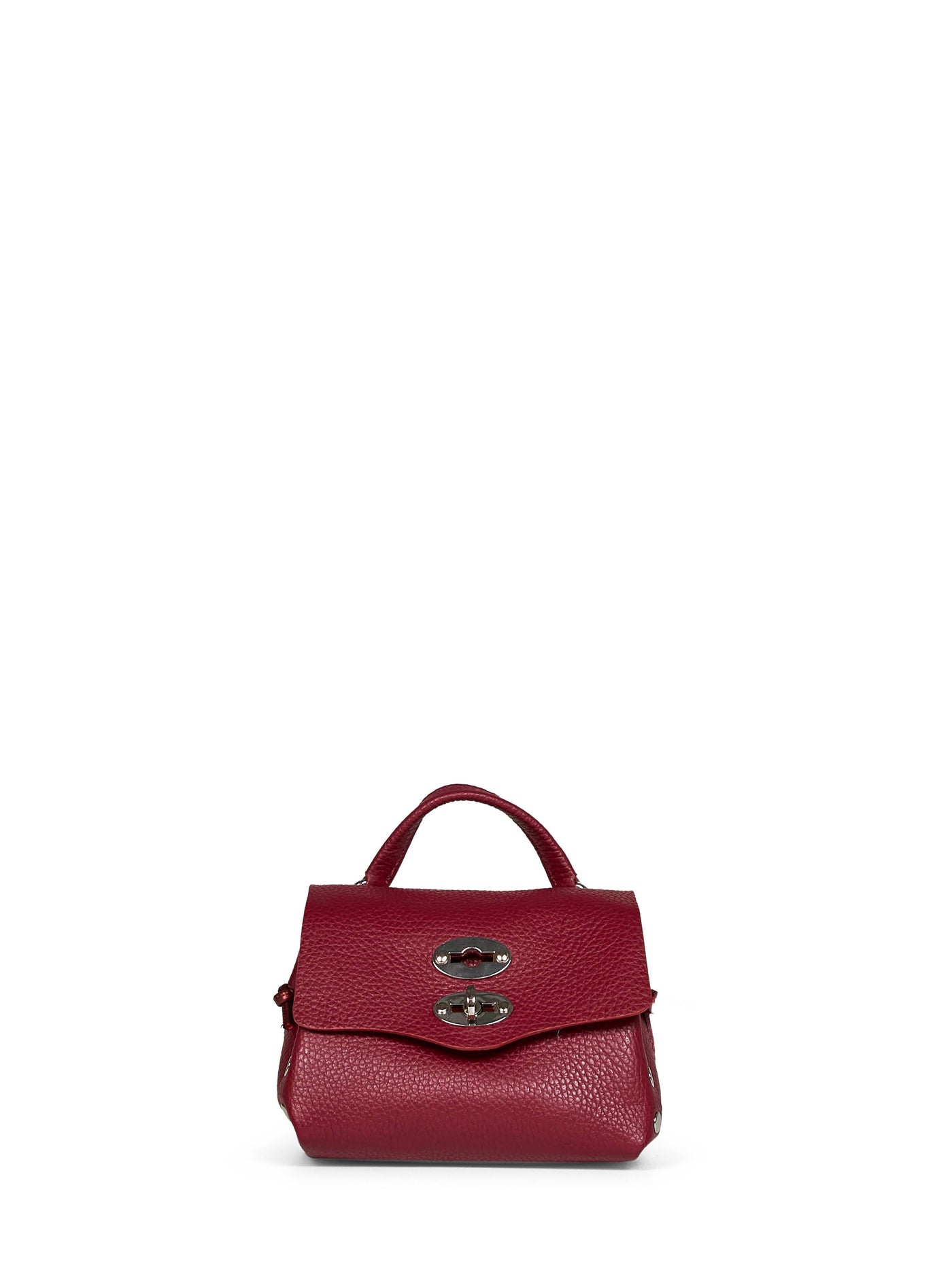Zanellato Top Handle Bag — Red Bovine Leather