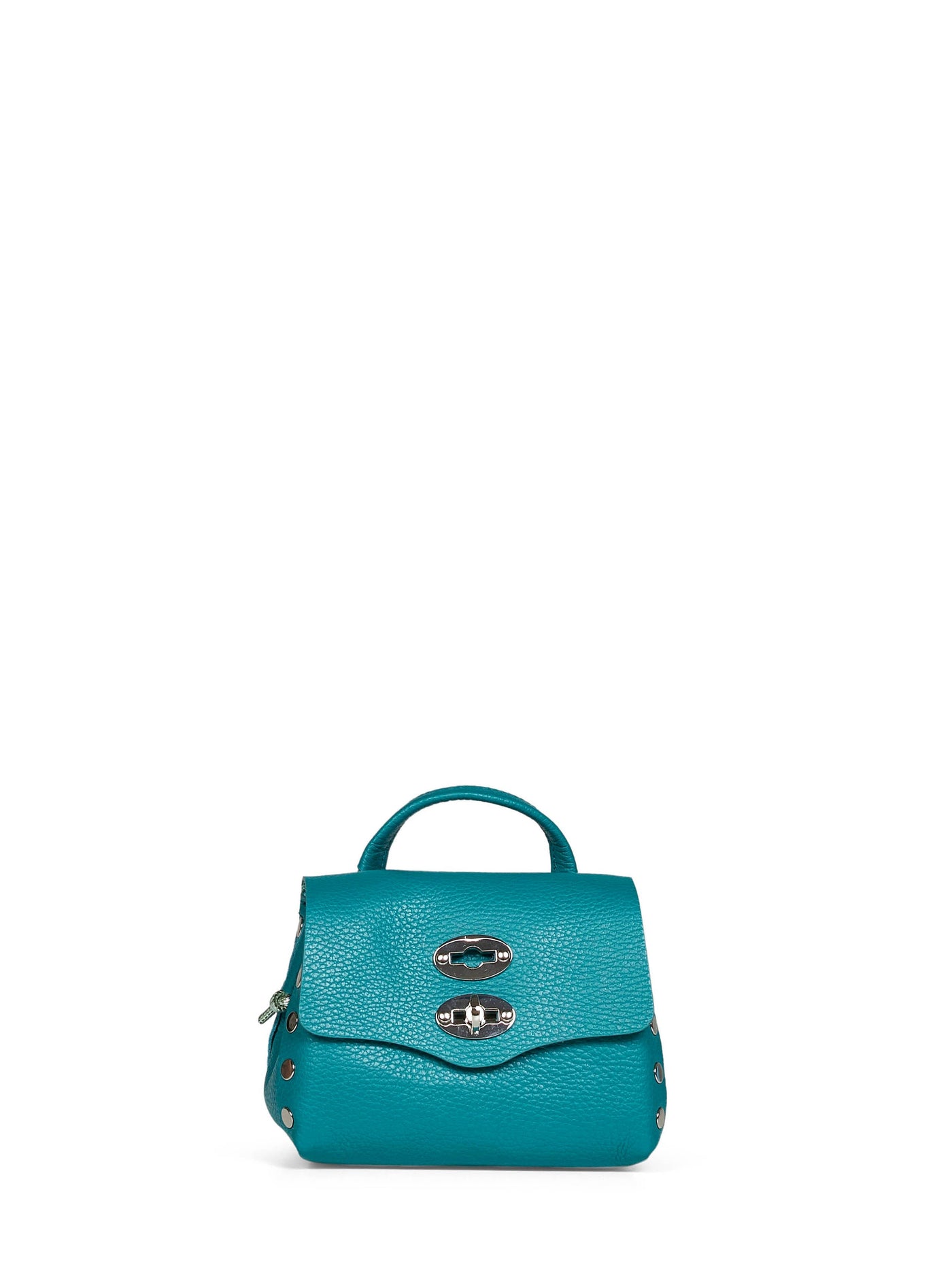 Zanellato Postina Super Top Handle Bag — Green Bovine Leather