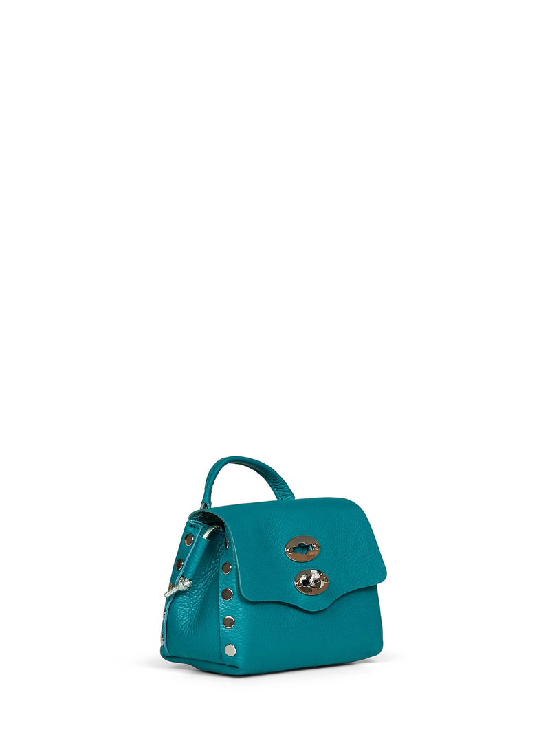 Zanellato Postina Super Top Handle Bag — Green Bovine Leather