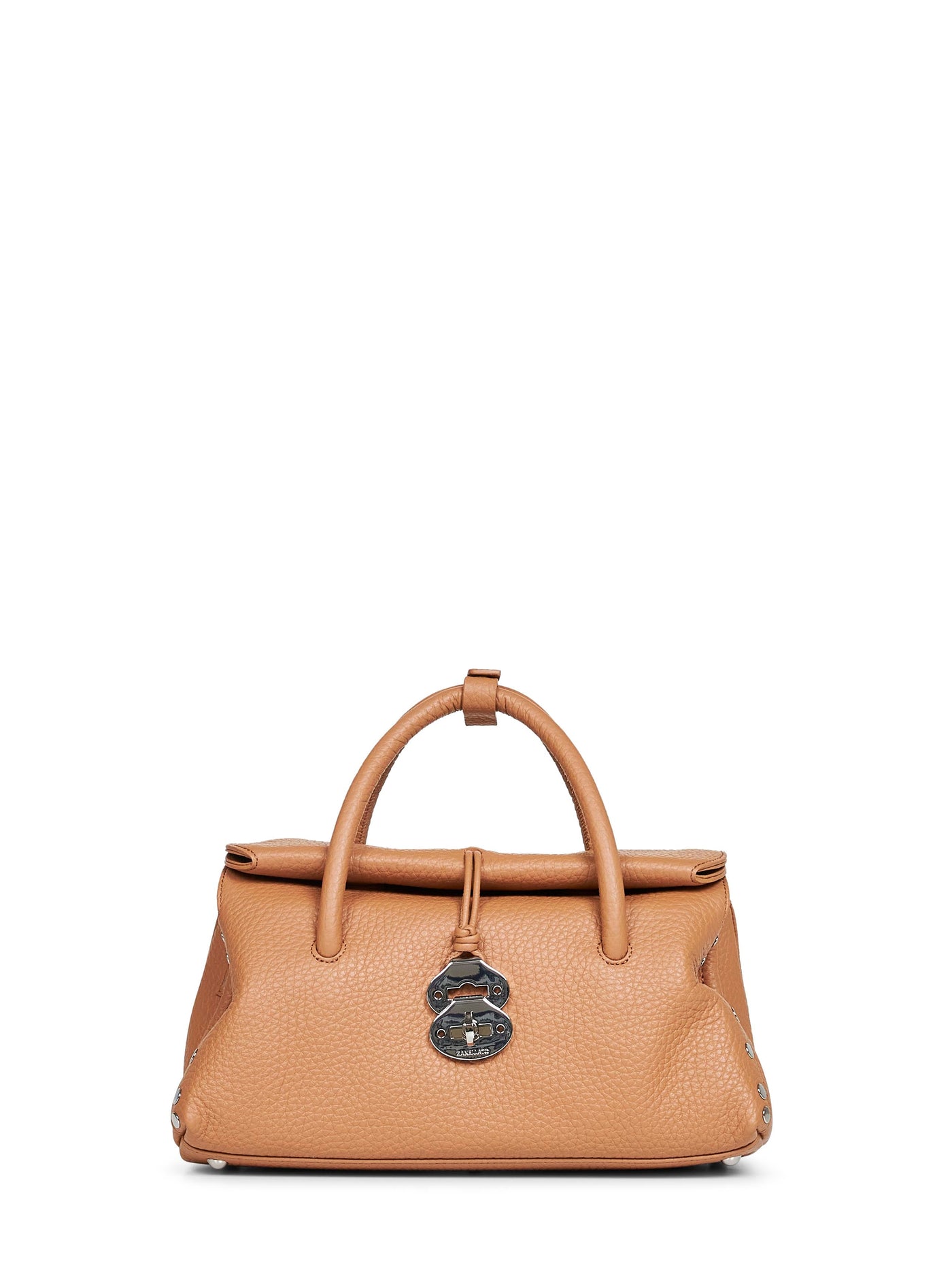 Zanellato Top Handle Bag — Brown Bovine Leather
