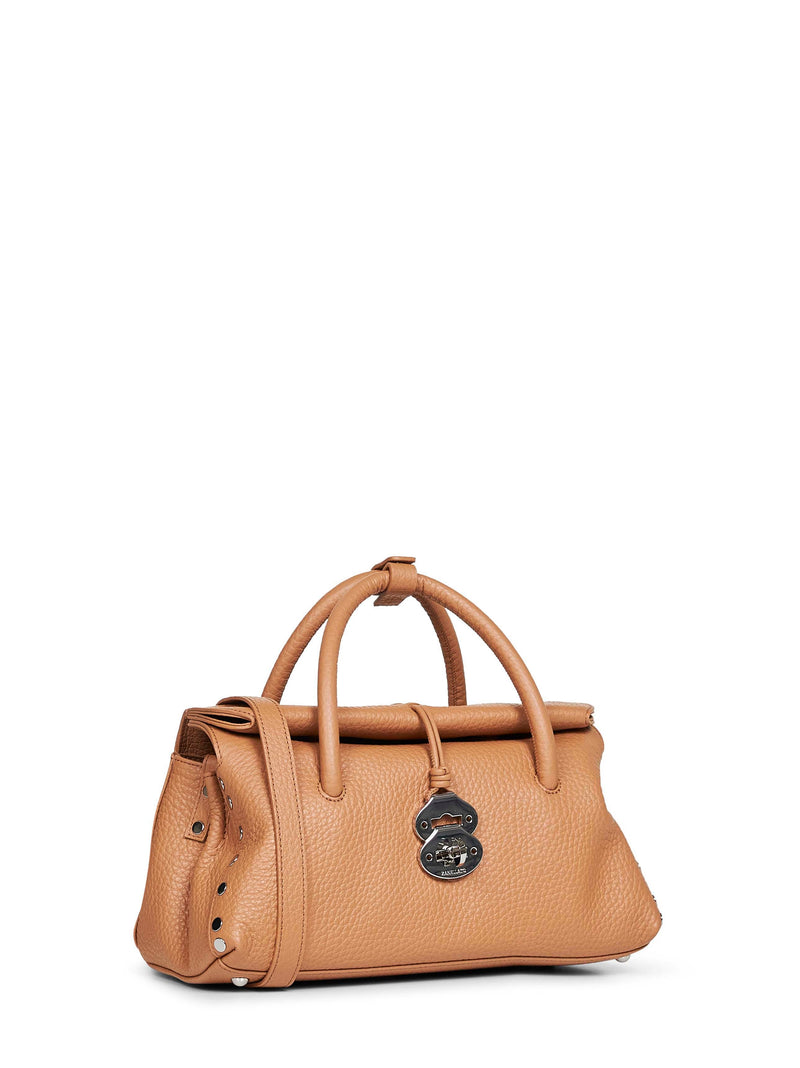 Zanellato Top Handle Bag — Brown Bovine Leather