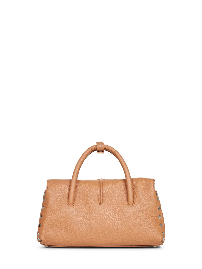 Zanellato Top Handle Bag — Brown Bovine Leather