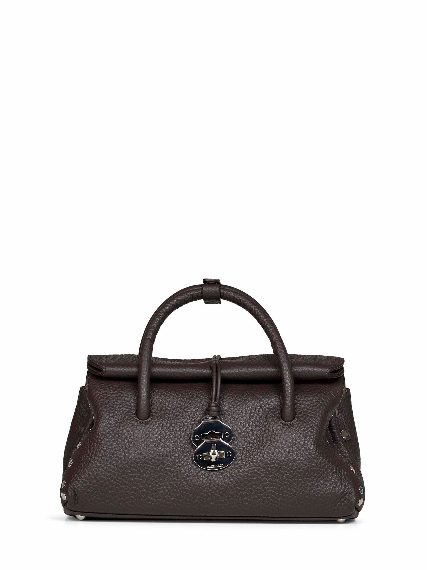 Zanellato Dotta Top Handle Bag — Brown Bovine Leather