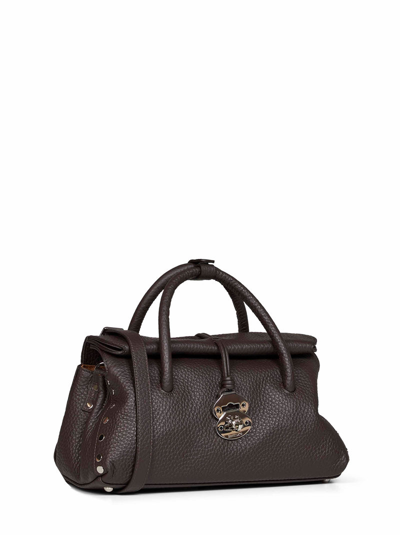 Zanellato Dotta Top Handle Bag — Brown Bovine Leather