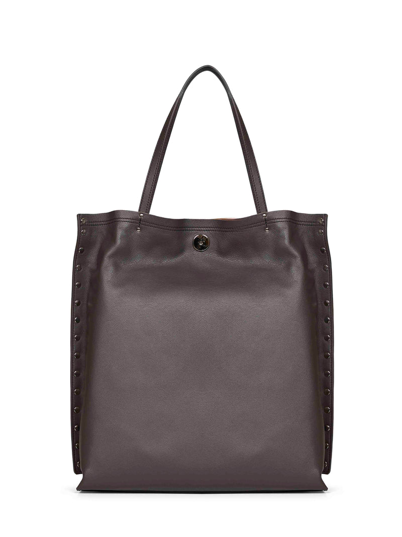 Zanellato Aspasso Tote Bag — Brown Bovine Leather
