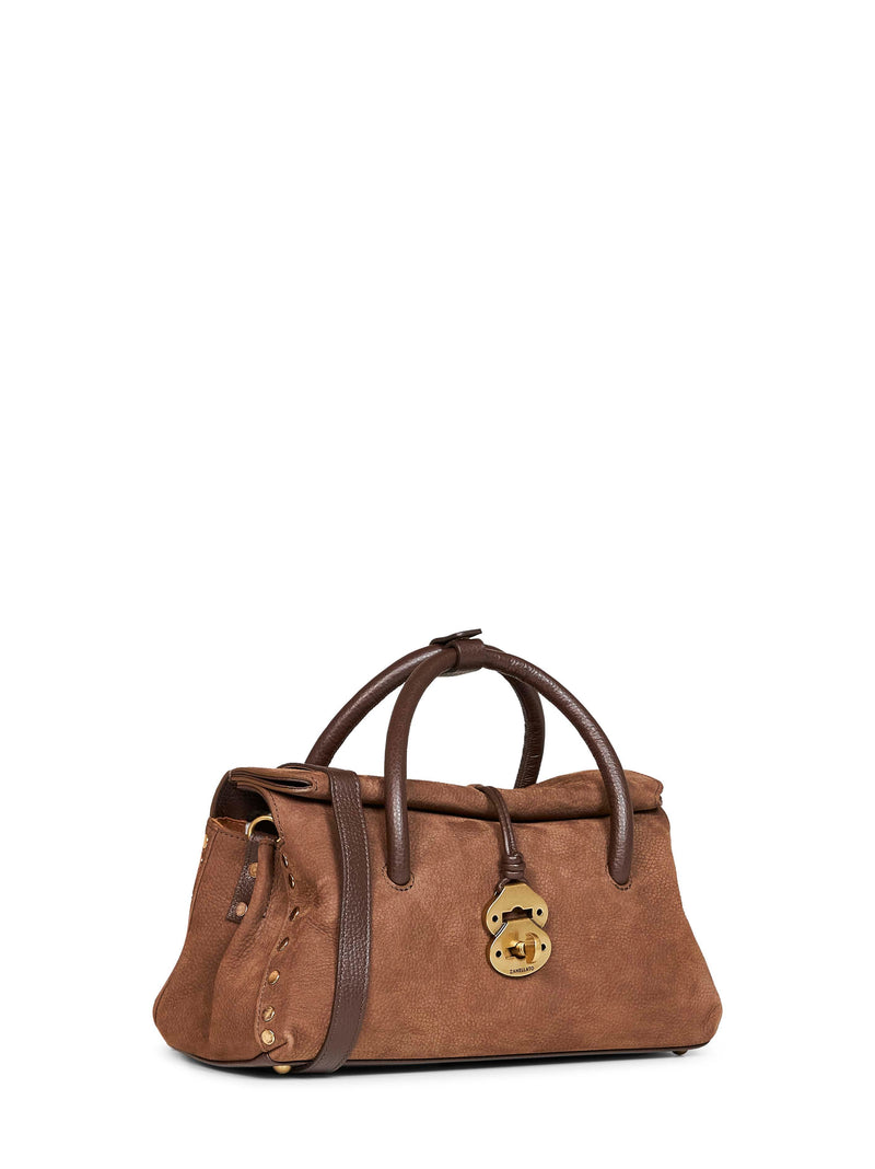 Zanellato Dotta Top Handle Bag — Brown Bovine Leather