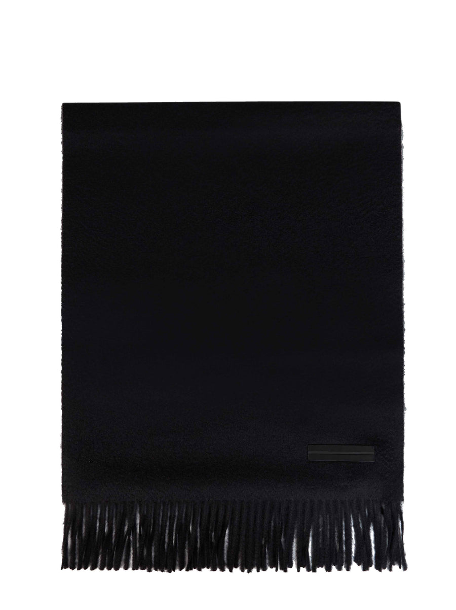 Zegna Scarf — Black Cashmere Scarfs