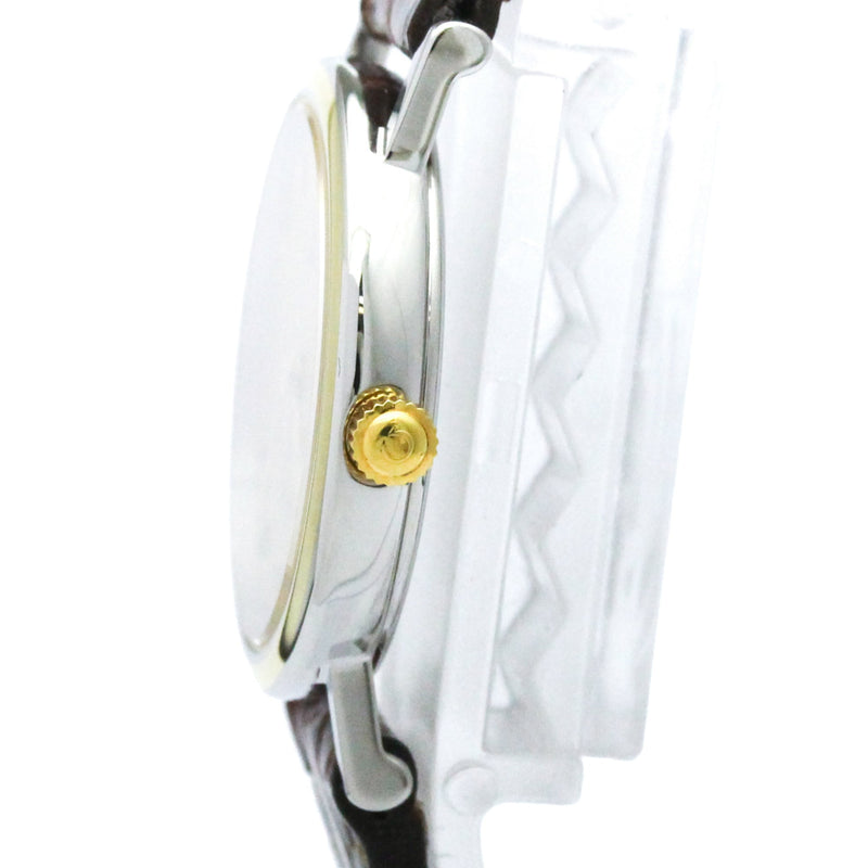 Omega De Ville Quartz Stainless Steel And Gold Plated Watches