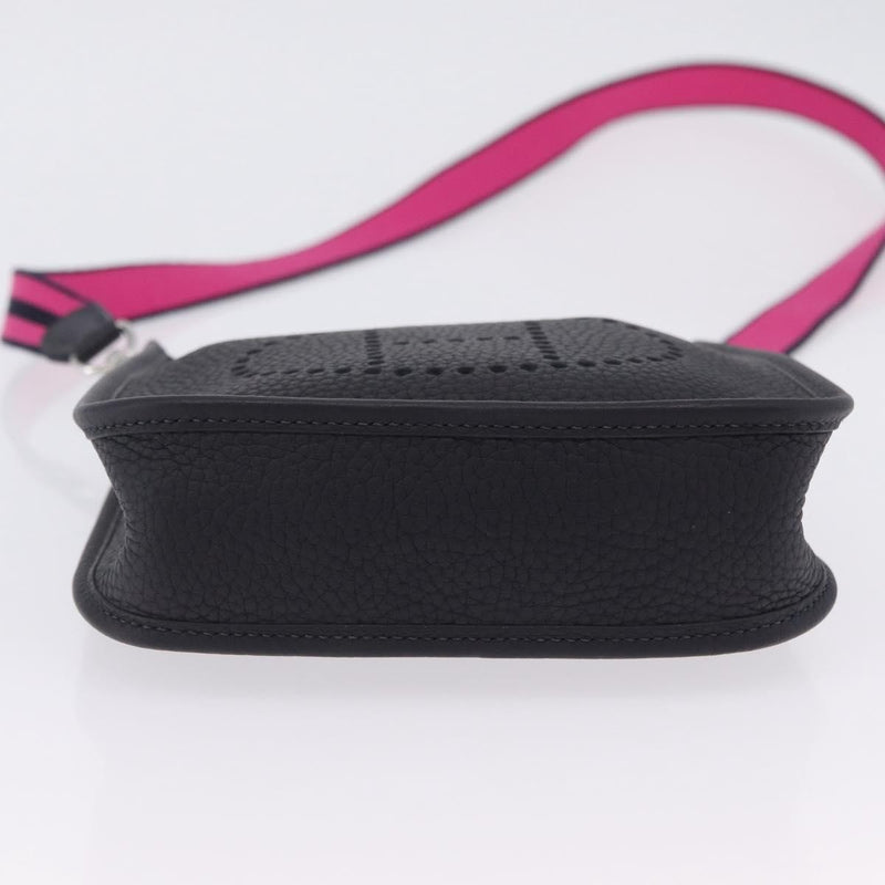Hermes Evelyne Bag Gen Iii Clemence Black Leather