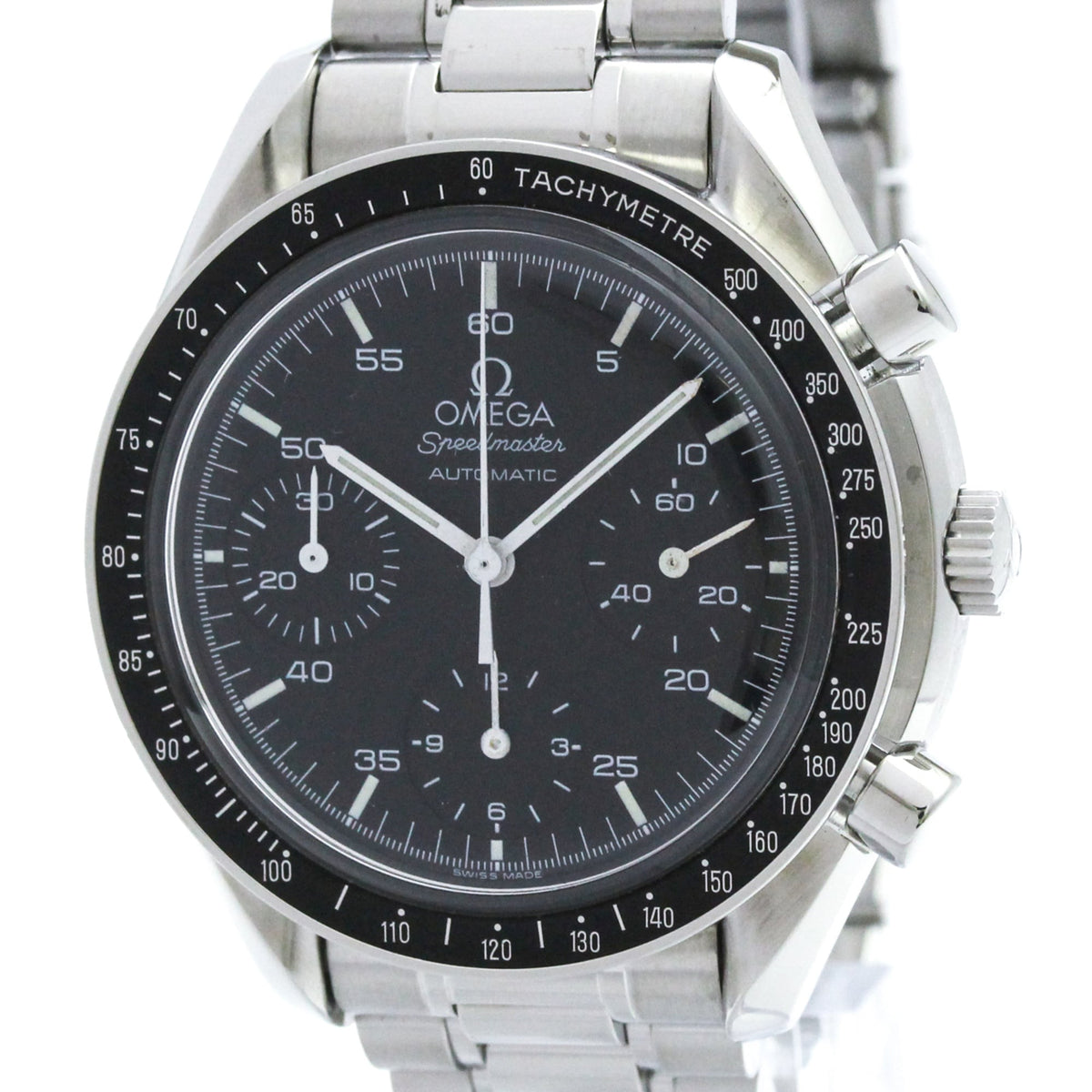 Omega Speedmaster Reduced Chronograph Automatic Stainless Steel Watches