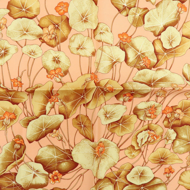 Hermes Carré 45 Les Capucines Silk Multicolour Accessory