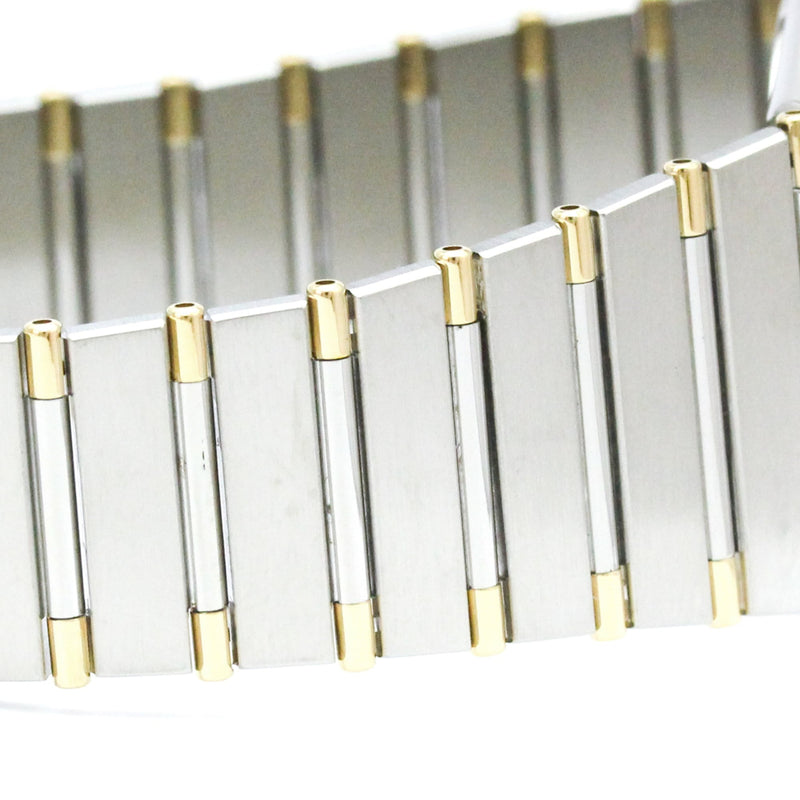Omega Constellation Day Date Quartz Stainless Steel And Yellow Gold Watches