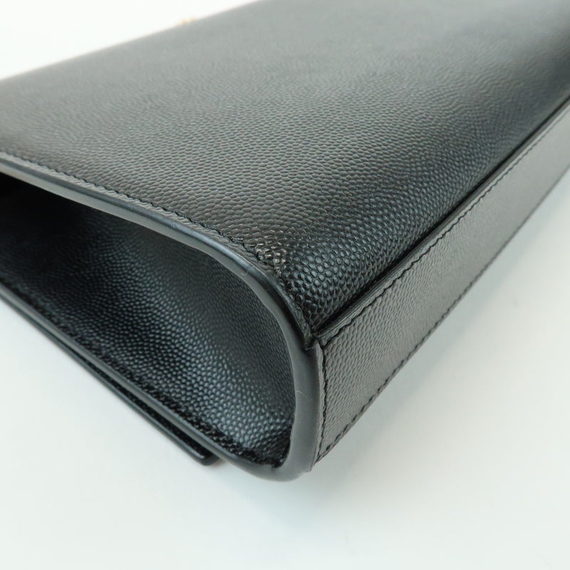 Saint Laurent Classic Monogram Leather Black Bag