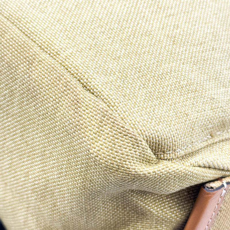 Loewe Shoulder Bag Canvas Brown