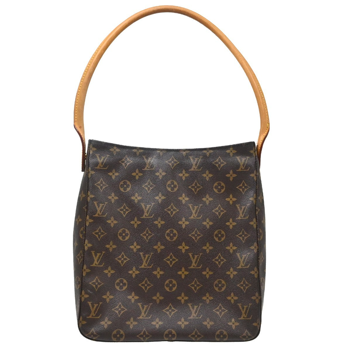 Louis Vuitton Looping Monogram Canvas Brown Bag