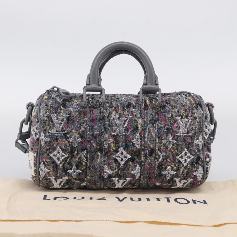 Louis Vuitton Keepall Bandouliere Lv Felt Multicolour Canvas Bag