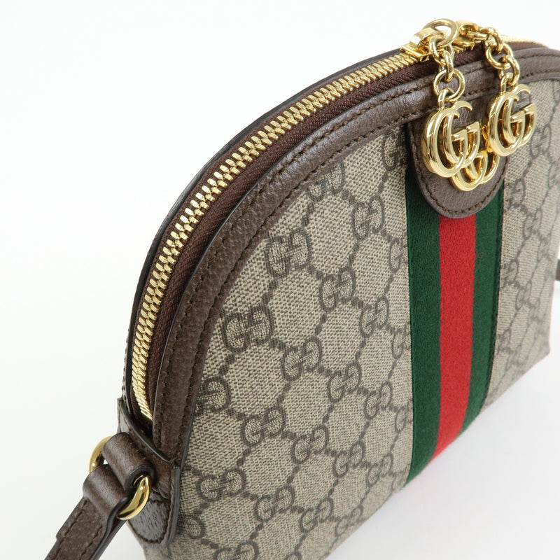 Gucci Ophidia Dome Gg Coated Canvas Beige Bag