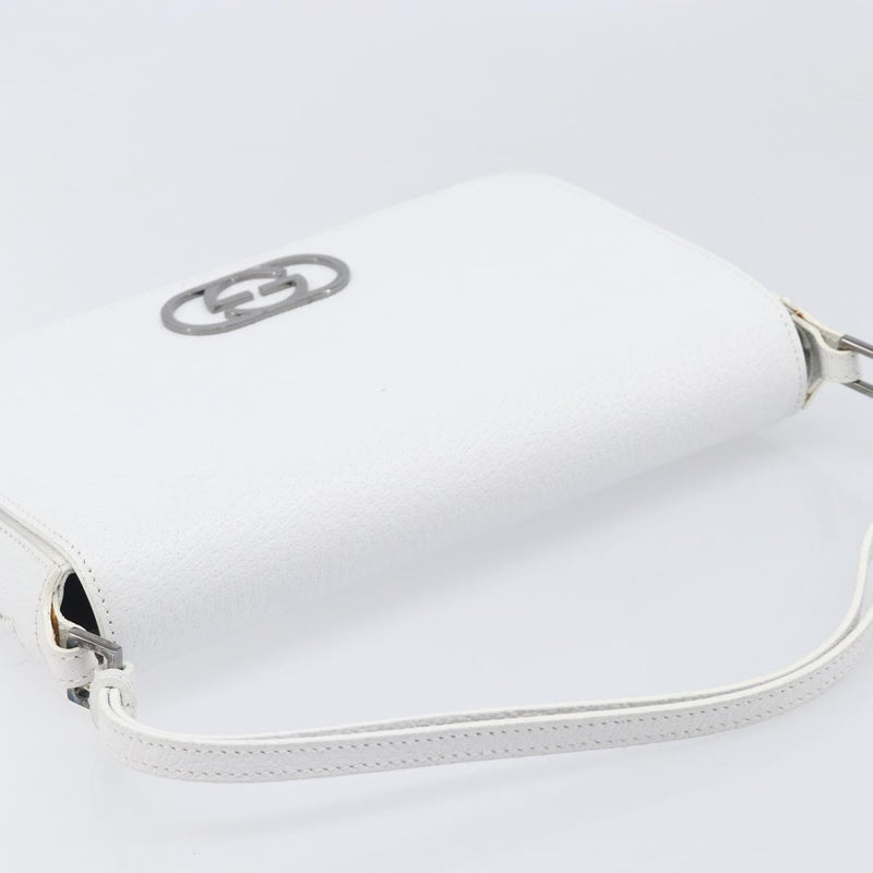 Gucci Shoulder Leather White Bag