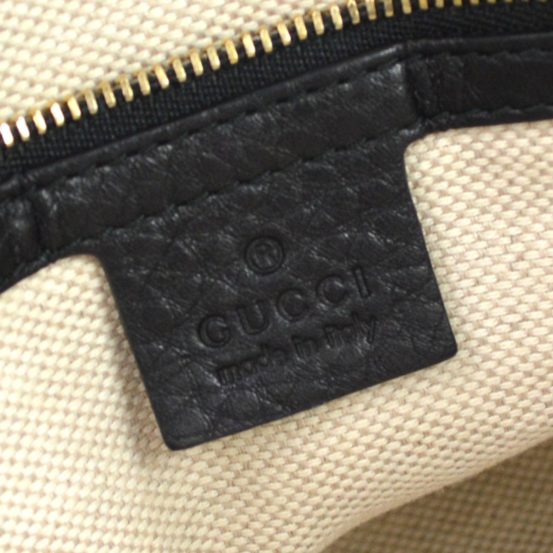 Gucci Soho Working Leather Black Bag