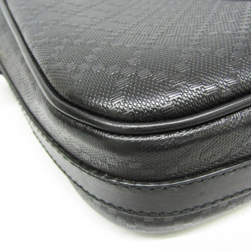 Gucci Bright Convertible Diamante Leather Black Bag