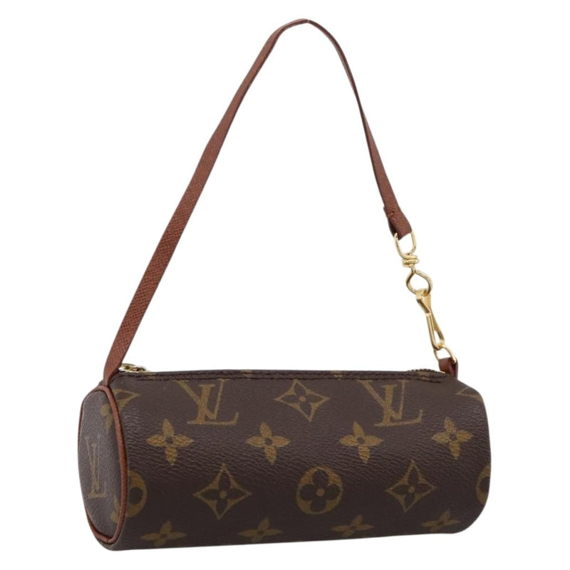 Louis Vuitton Papillon Pochette Monogram Canvas Brown Bag