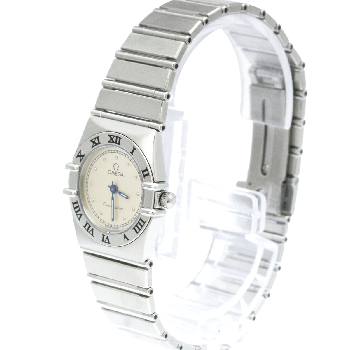 Omega Constellation Quartz Stainless Steel Watches