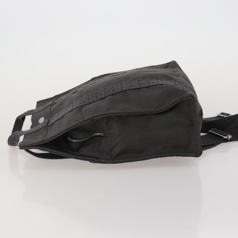 Hermes Herline Canvas Gray Bag