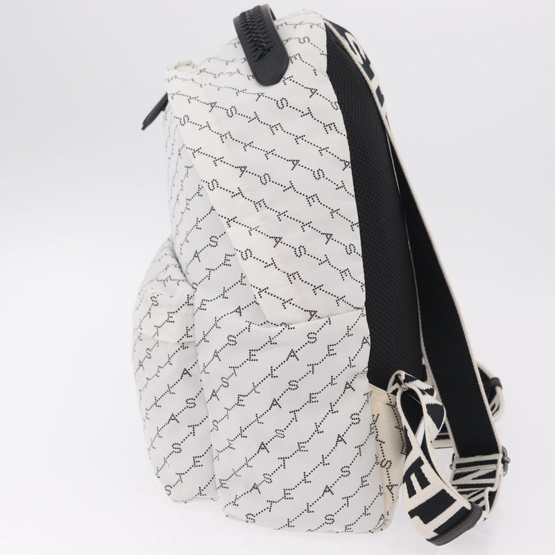 Stella Mccartney Falabella Go Monogram Canvas White Nylon Bag
