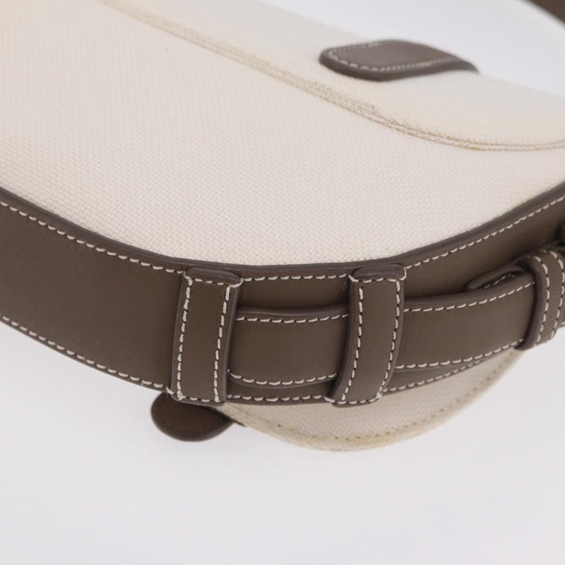Loewe Shoulder Bag Canvas White