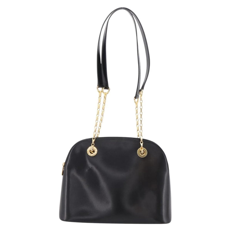 Celine Shoulder Leather Black Bag