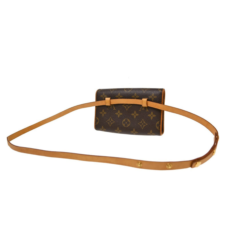 Louis Vuitton Florentine Waist Monogram Canvas Brown Bag