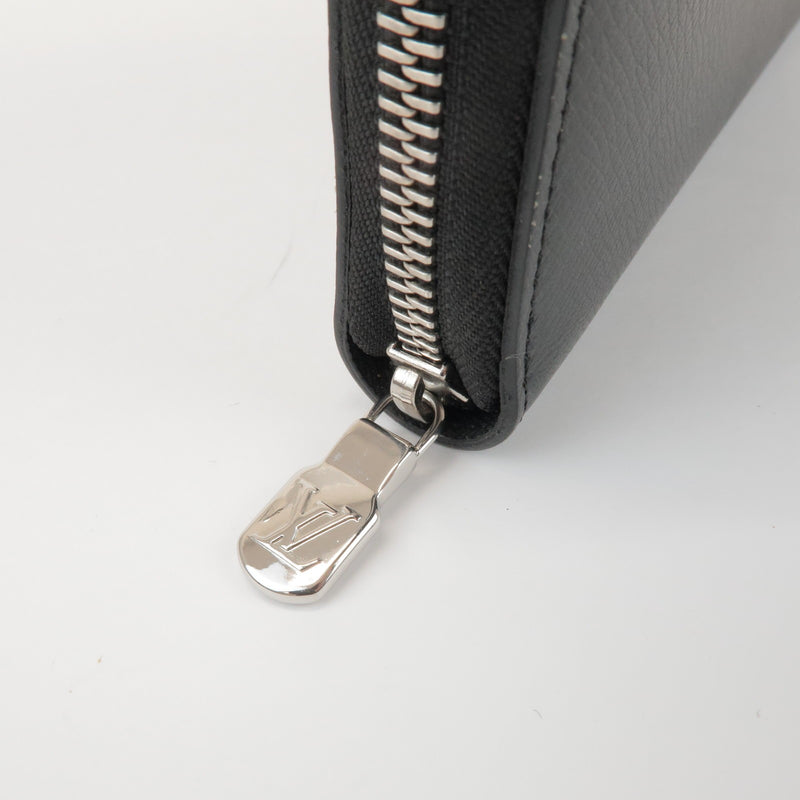 Louis Vuitton Zippy Organizer Taiga Leather Black Accessory