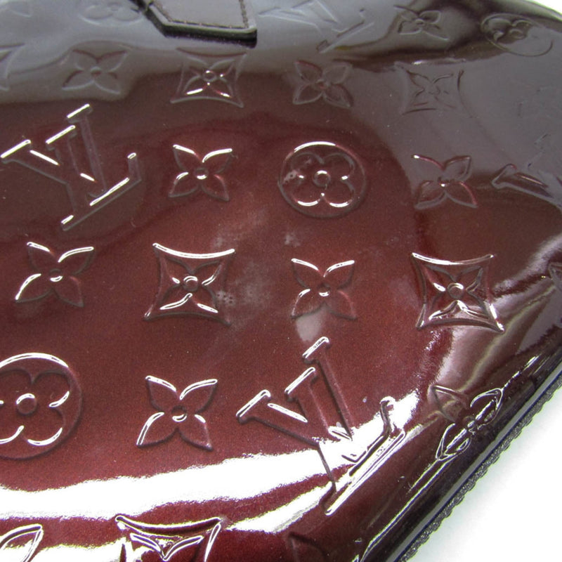 Louis Vuitton Wilshire Monogram Vernis Burgundy Patent_leather Bag