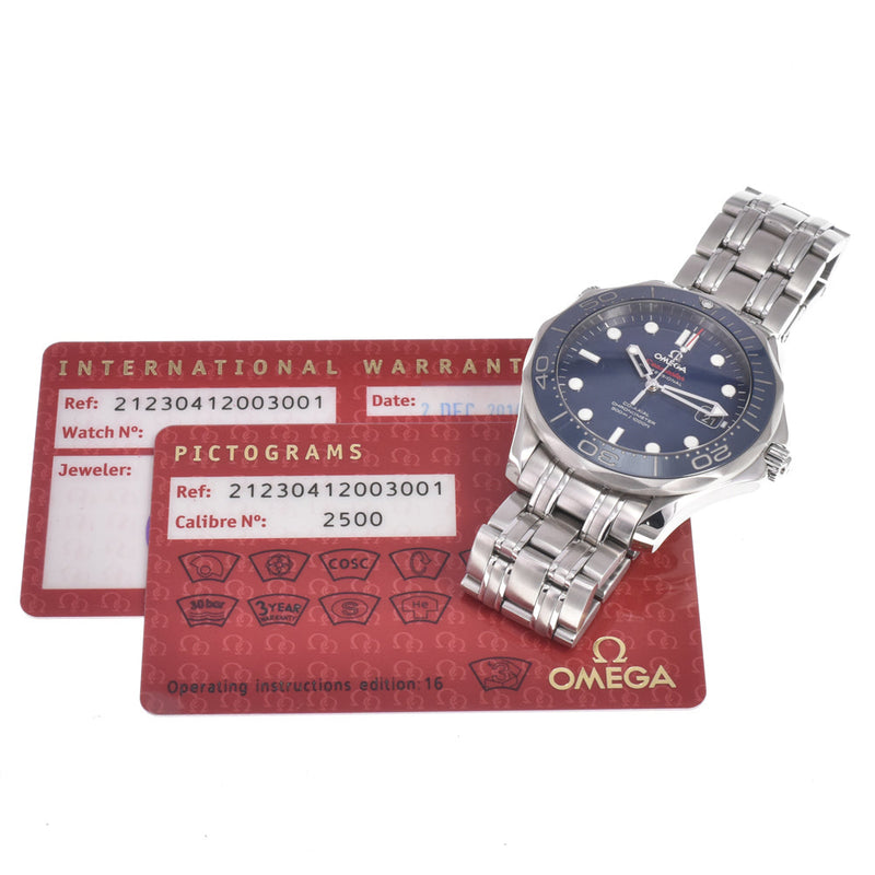 Omega Seamaster Professional Diver 300m Co-Axial Chronometer Automatic Stainless Steel Watches